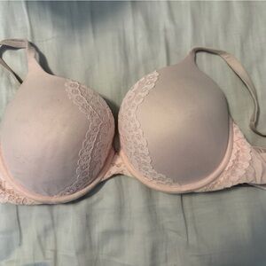 Victoria's Secret Blush Lace Trim Bra